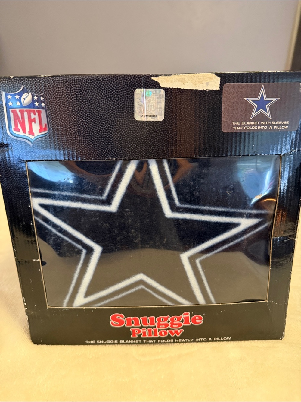NFL Dallas Cowboys Snuggie Pillow